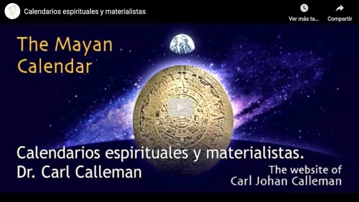 Calendarios espirituales y materialistas.