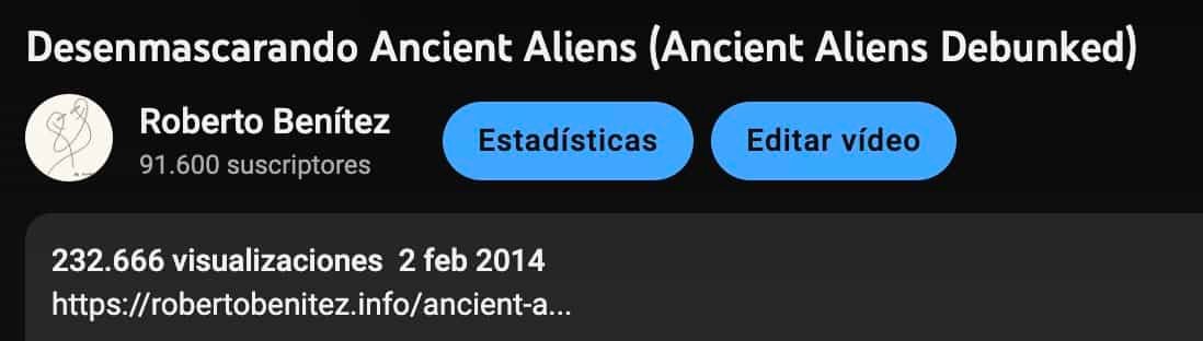 ancient aliens debunked youtube